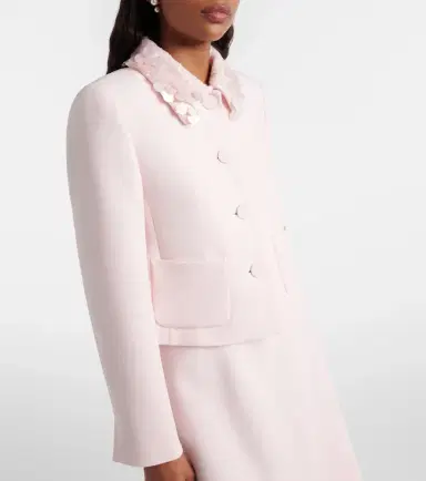 Max Mara Pinne sequined crêpe jacket | Thumbnail 4