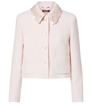 Max Mara Pinne sequined crêpe jacket | Thumbnail 1