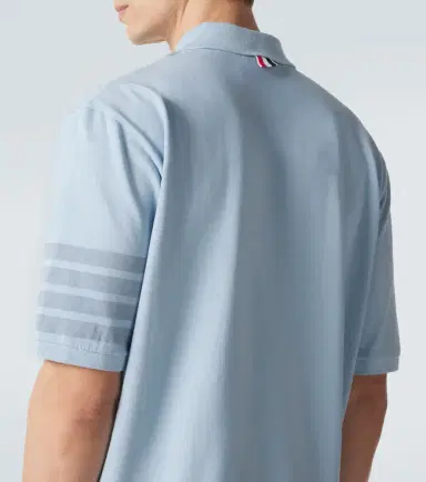 Thom Browne 4-Bar cotton jersey polo shirt | Thumbnail 2