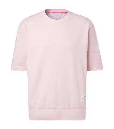 Thom Browne 4-Bar cotton jersey T-shirt | Thumbnail 1 Thom Browne 4-Bar cotton jersey T-shirt | Thumbnail 1