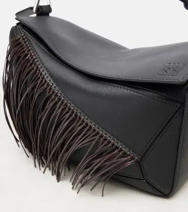 Loewe Puzzle Small fringed leather top-handle bag | Thumbnail 4