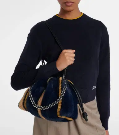 Loewe x Louis Wain Flamenco Medium clutch | Thumbnail 6