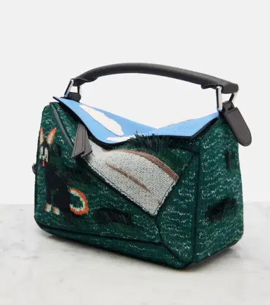 Loewe x Louis Wain Futurist Cat Puzzle top-handle bag | Thumbnail 4 Loewe x Louis Wain Futurist Cat Puzzle top-handle bag | Thumbnail 4