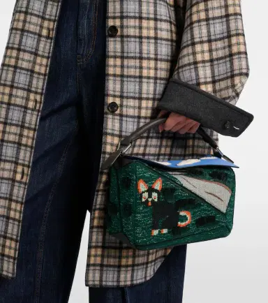 Loewe x Louis Wain Futurist Cat Puzzle top-handle bag | Thumbnail 6 Loewe x Louis Wain Futurist Cat Puzzle top-handle bag | Thumbnail 6