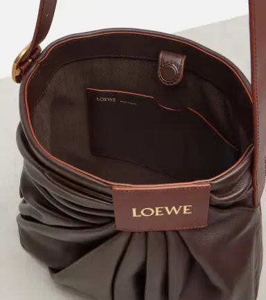 Loewe Draped leather tote bag | Thumbnail 4 Loewe Draped leather tote bag | Thumbnail 4
