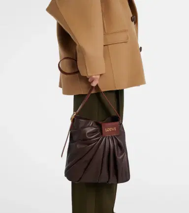 Loewe Draped leather tote bag | Thumbnail 6 Loewe Draped leather tote bag | Thumbnail 6
