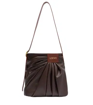 Loewe Draped leather tote bag | Thumbnail 1 Loewe Draped leather tote bag | Thumbnail 1