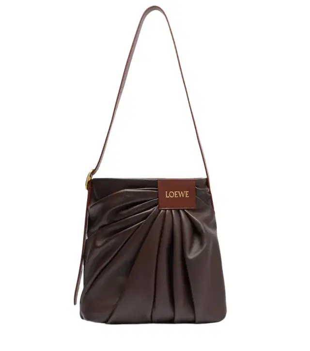 Loewe Draped leather tote bag