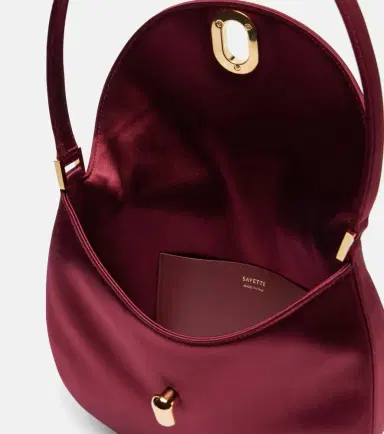 Savette Tondo Small satin shoulder bag | Thumbnail 2 Savette Tondo Small satin shoulder bag | Thumbnail 2