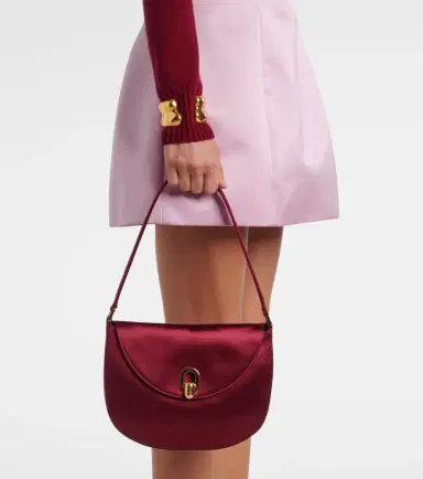 Savette Tondo Small satin shoulder bag | Thumbnail 5 Savette Tondo Small satin shoulder bag | Thumbnail 5