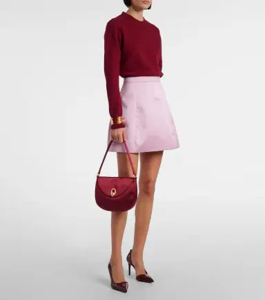 Savette Tondo Small satin shoulder bag | Thumbnail 6 Savette Tondo Small satin shoulder bag | Thumbnail 6
