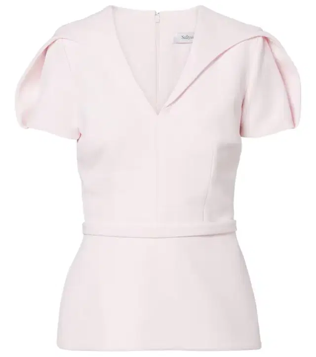 Leighton crêpe top