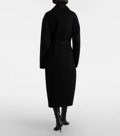 Sportmax Belted virgin wool wrap coat | Thumbnail 2