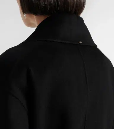 Sportmax Belted virgin wool wrap coat | Thumbnail 3