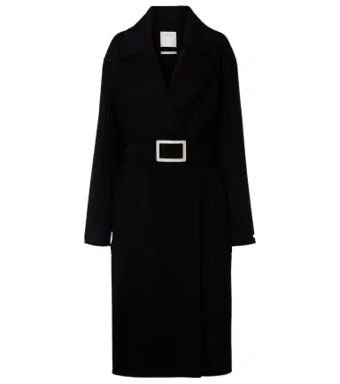 Sportmax Belted virgin wool wrap coat | Thumbnail 1