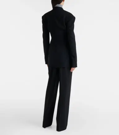 Sportmax Vetusta crêpe wide-leg pants | Thumbnail 4