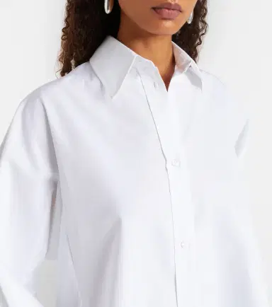 Sportmax Ovest oversized cotton poplin shirt | Thumbnail 5 Sportmax Ovest oversized cotton poplin shirt | Thumbnail 5
