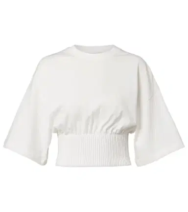 Sportmax Fosco cotton jersey top | Thumbnail 1