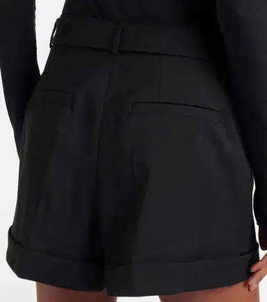 Sportmax Ghiera belted virgin wool shorts | Thumbnail 4