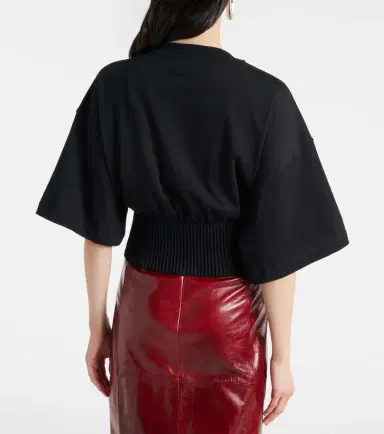 Sportmax Fosco cotton jersey top | Thumbnail 2