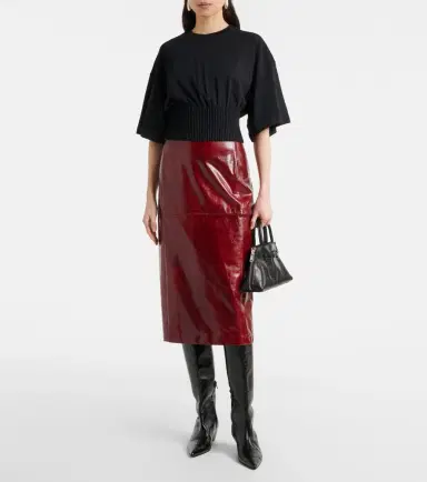 Sportmax Fosco cotton jersey top | Thumbnail 3