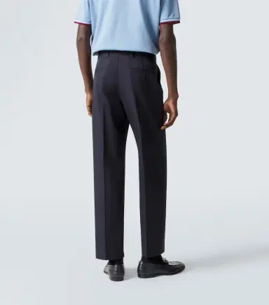 Gucci Printed cotton twill straight pants | Thumbnail 4