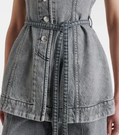 Sportmax Orli denim vest | Thumbnail 5