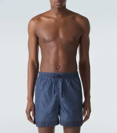 Gucci Interlocking G poplin swim trunks | Thumbnail 3 Gucci Interlocking G poplin swim trunks | Thumbnail 3