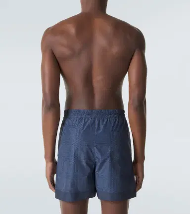 Gucci Interlocking G poplin swim trunks | Thumbnail 4 Gucci Interlocking G poplin swim trunks | Thumbnail 4