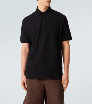 Gucci Horsebit cotton-blend piqué polo shirt | Thumbnail 2 Gucci Horsebit cotton-blend piqué polo shirt | Thumbnail 2