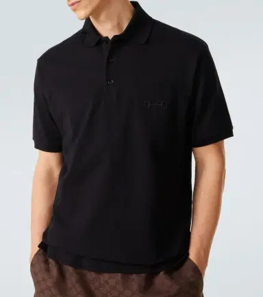 Gucci Horsebit cotton-blend piqué polo shirt | Thumbnail 5 Gucci Horsebit cotton-blend piqué polo shirt | Thumbnail 5