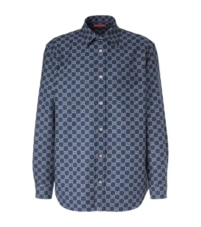 GG wool jacquard shirt