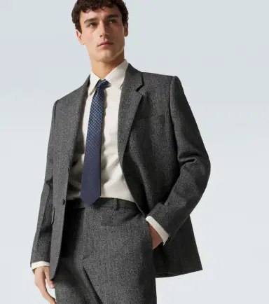 Gucci GG silk jacquard tie | Thumbnail 3