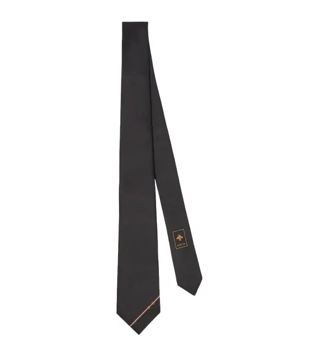 Gucci Horsebit silk jacquard tie