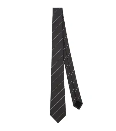 Gucci Horsebit striped silk jacquard tie | Thumbnail 1