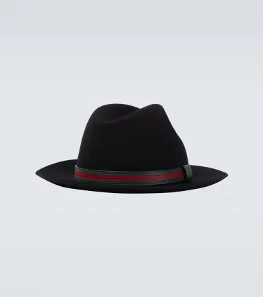 Gucci Web Stripe wool Panama hat | Thumbnail 2 Gucci Web Stripe wool Panama hat | Thumbnail 2