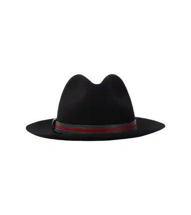 Gucci Web Stripe wool Panama hat | Thumbnail 1 Gucci Web Stripe wool Panama hat | Thumbnail 1