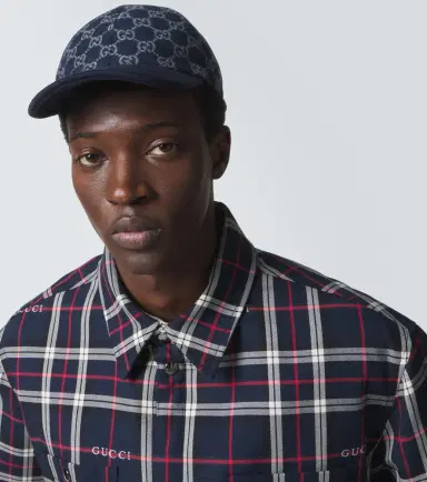 Gucci GG jacquard wool baseball cap | Thumbnail 3
