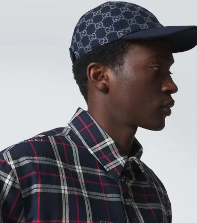 Gucci GG jacquard wool baseball cap | Thumbnail 4