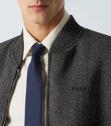 Gucci Horsebit silk jacquard tie | Thumbnail 2