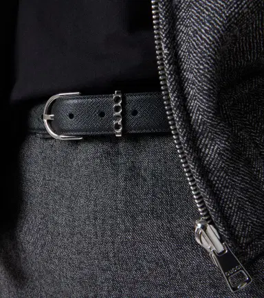 Gucci Script leather belt | Thumbnail 3