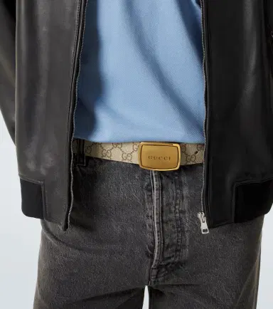 Gucci GG Supreme canvas belt | Thumbnail 4