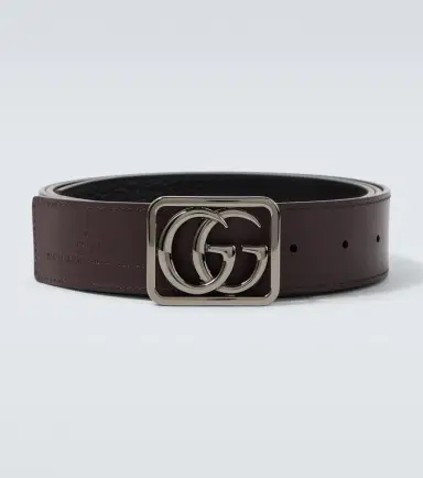 Gucci Double G reversible leather belt | Thumbnail 2