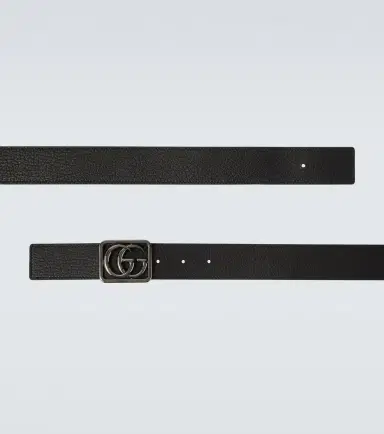 Gucci Double G reversible leather belt | Thumbnail 3