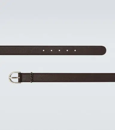 Gucci Script leather belt | Thumbnail 2