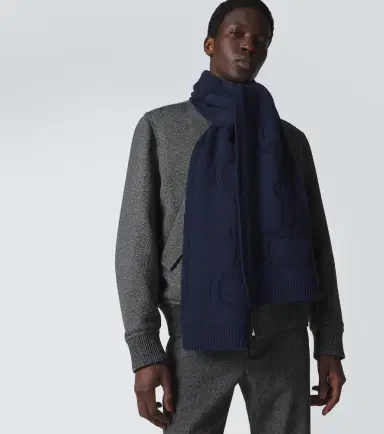 Gucci Horsebit wool scarf | Thumbnail 2