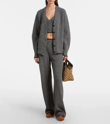 Gucci Shift suede-trimmed sneakers | Thumbnail 5 Gucci Shift suede-trimmed sneakers | Thumbnail 5