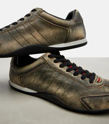Gucci Shift leather sneakers | Thumbnail 4 Gucci Shift leather sneakers | Thumbnail 4