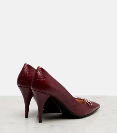Gucci Erin GG Horsebit 85 leather pumps | Thumbnail 2 Gucci Erin GG Horsebit 85 leather pumps | Thumbnail 2
