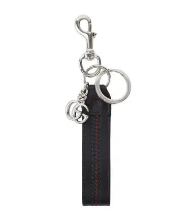Gucci Double G leather keychain | Thumbnail 1